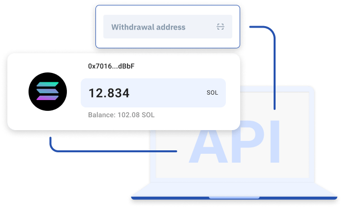 cryptocurrency API illustration